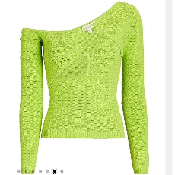 Ronny Kobo Flay Cut-Out Crochet Knit Top Sz Sm New W\O Tag - Picture 5 of 11